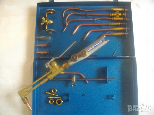 ОКСИЖЕНЕН КОМПЛЕКТ РЕЗАК ГОРЕЛКИ ДРЪЖКА БРЕНЕР КОЛЕСАР ДЮЗИ ЗА ГАЗО-КИСЛОРОДНО РЯЗАНЕ ЗАВАРЯВАНЕ , снимка 13 - Други инструменти - 49636849