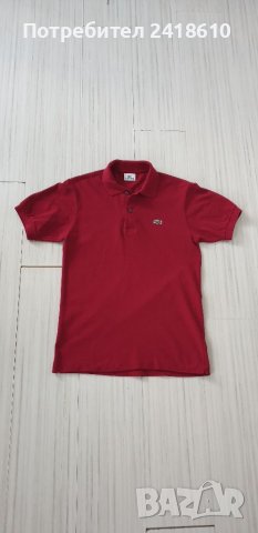 Lacoste  Pique Cotton Mens Size 3 - S НОВО! ОРИГИНАЛ! Мъжка Тениска!, снимка 5 - Тениски - 41552583