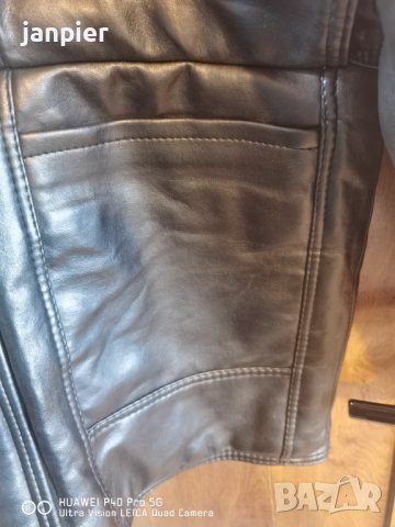 Мъхко кожено яке V-Nida. Размер L, снимка 6 - Якета - 39018174