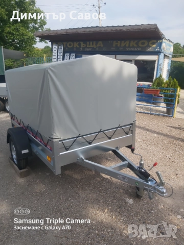 Туристическо ремарке REPO RPP с брезент и шпригли до 750kg., снимка 8 - Ремаркета - 52008531