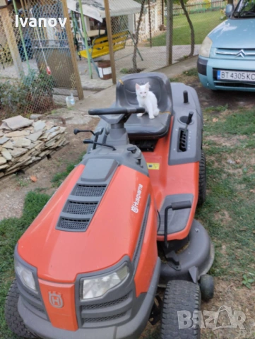 Тракторна косачка HUSQVARNA, снимка 2 - Градинска техника - 53028956