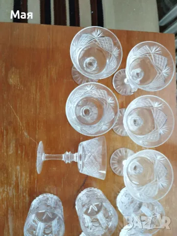 Елегантни кристални чаши за уиски, снимка 14 - Чаши - 50370347