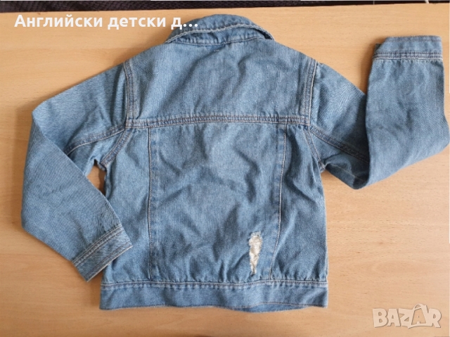 Английско детско дънково яке-NEXT , снимка 2 - Детски якета и елеци - 36059525