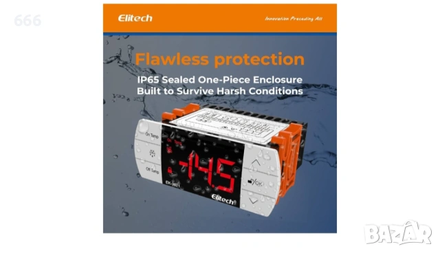 Температурен контролер с двойна сонда, охлаждане и размразяване, снимка 4 - Друга електроника - 53292690