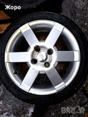 Алуминиеви джанти 16 цола със лятни гуми , снимка 4 - Гуми и джанти - 52661300