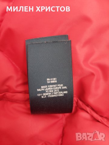 Ralph Lauren -Оригинално пухено яке-размер S, снимка 10 - Якета - 35855758