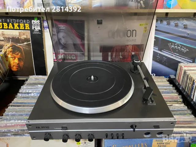 Грамофон Цифона RFT Ziphona PA 2030 STEREO от ГДР, снимка 5 - Грамофони - 49607942