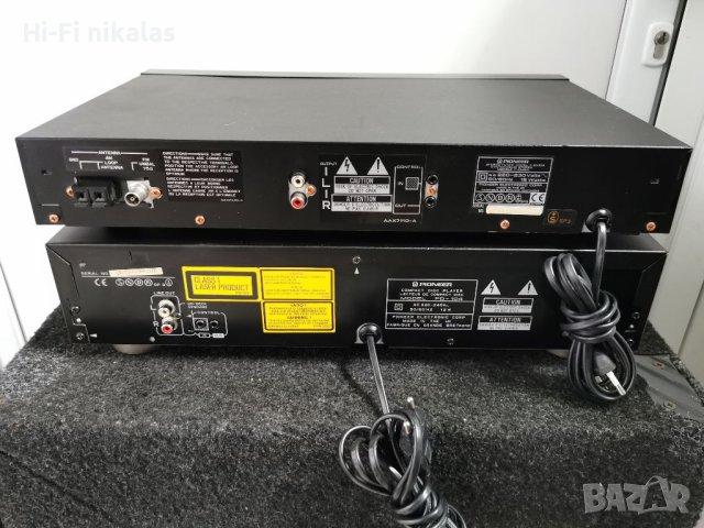 Компакт диск CD player PIONEER PD-104 & FM tuner PIONEER F-204RDS радио , снимка 4 - Ресийвъри, усилватели, смесителни пултове - 41790392