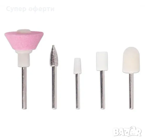 Професионална електрическа пила за нокти 5в1 – За перфектен маникюр и педикюр у дома, снимка 5 - Продукти за маникюр - 48520644