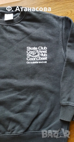 Страхотен суичер пуловер блуза на ZARA / ЗАРА, размер 140-146, 10 години, перфектен, снимка 2 - Детски пуловери и жилетки - 38294135