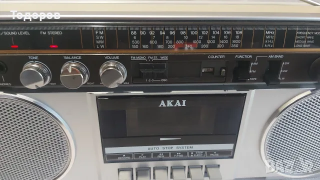 Akai AJ-456FL Stereo Radio Cassette Recorder , снимка 7 - Радиокасетофони, транзистори - 55876732