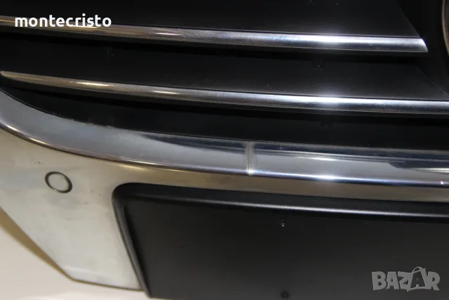 Предна решетка VW Passat B6 (2005-2011г.) 3C0853651F предна емблема отвори за парктроник, снимка 14 - Части - 55767183