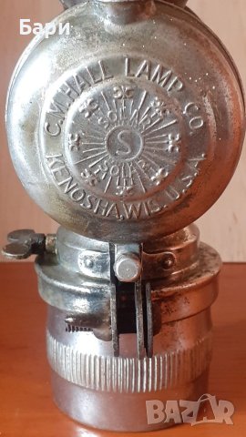 Стара ацетиленова лампа за велосипед от 19-ти век - USA, снимка 9 - Други ценни предмети - 41096928