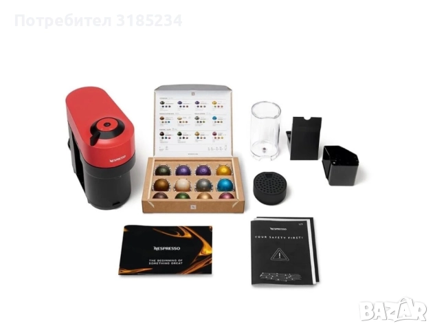 ‼️До вторник‼️Еспресо машина Nespresso by Krups Vertuo Pop XN920510, снимка 8 - Кафемашини - 52218465