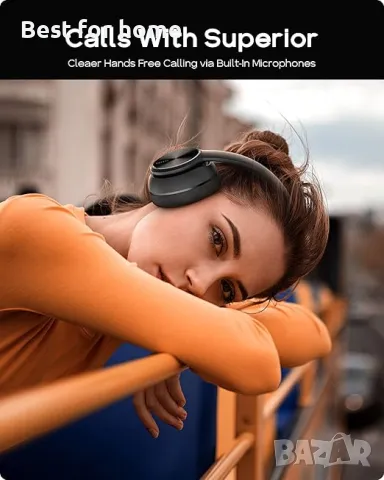 Безжични Bluetooth слушалки DOQAUS, снимка 6 - Bluetooth слушалки - 49398416