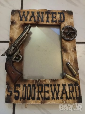 Рамка за снимка WANTED. 