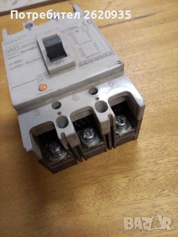 Автоматичен прекъсвач 100А, снимка 2 - Други машини и части - 39451242