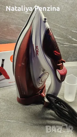 Ютия, Solac, PV2040, Вертикално гладене, 220g/min Пара, Червено/бяло, снимка 7 - Ютии - 48632103