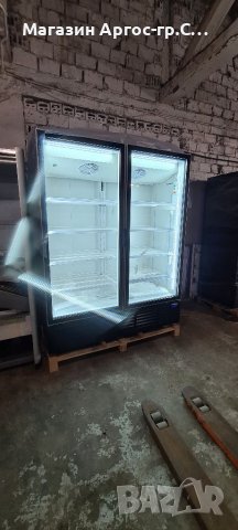 Двойна хладилна витрина 162 см, снимка 3 - Витрини - 35804207