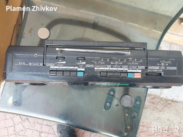 леко компактно старо двукасетъчно Кавазаки , снимка 3 - Други ценни предмети - 53732824