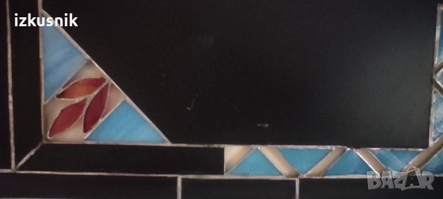 Ретро огледало в стил Арт Нуво, ръчно изработено, снимка 5 - Декорация за дома - 52469622