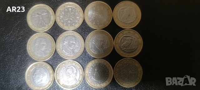 Монети от по едно евро / монета 1 Euro , снимка 3 - Нумизматика и бонистика - 53666669