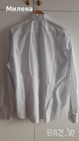 Мъжка риза SMOG размер XL slim fit, снимка 3 - Ризи - 53629984