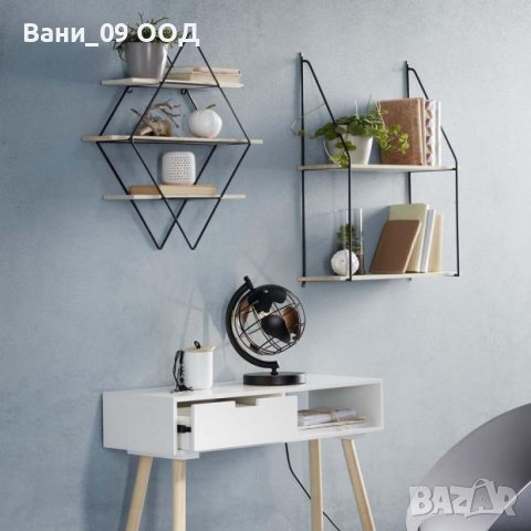 Ромбоидна етажерка с модерен дизайн, снимка 4 - Етажерки - 42206539
