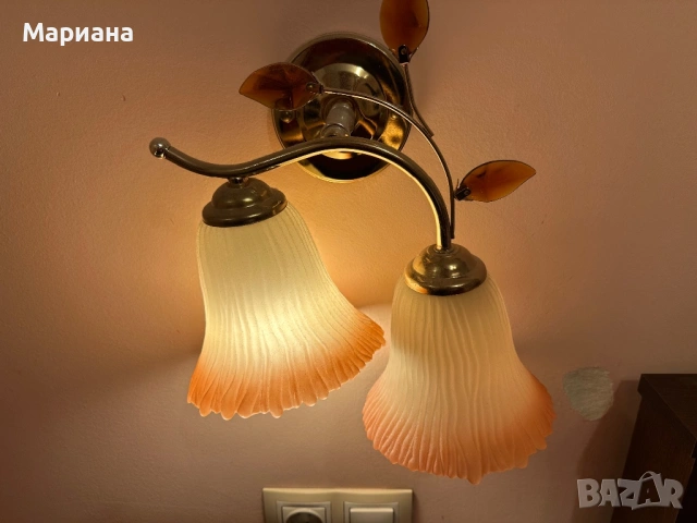 Продавам полилей и нощни лампи, снимка 3 - Полилеи - 53156727