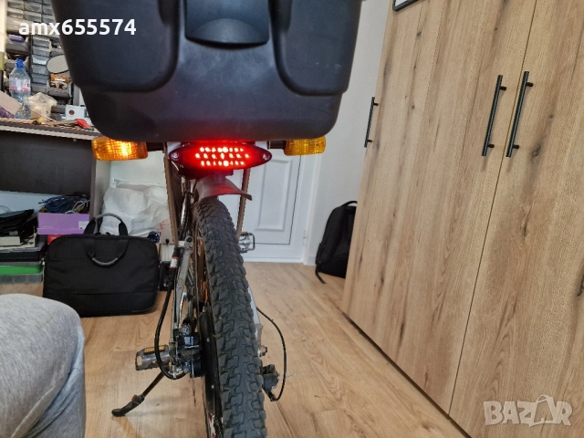 Електровелосипед 2000W, 50+ км/ч., батерия 48V 30 Ah, много екстри, снимка 2 - Велосипеди - 51939553