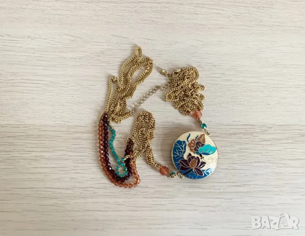 Ретро реколта колие от 80-те  Германия, снимка 3 - Антикварни и старинни предмети - 48587626