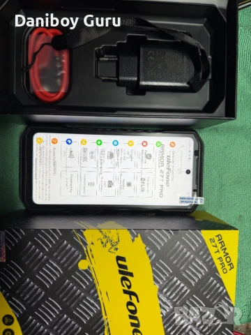 Смартфон Ulefone - Armor 27 Pro 5G, 6.78'', 12GB/256GB, черен, снимка 6 - Телефони с две сим карти - 53824114
