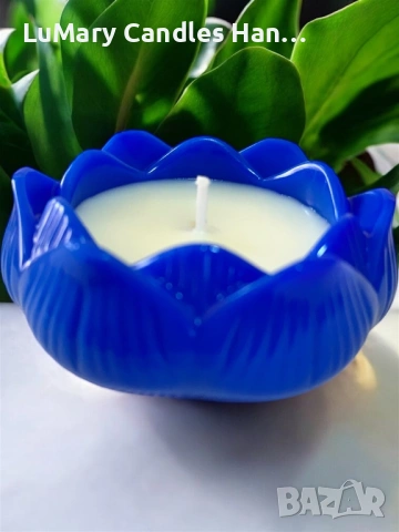 Свещ “Цвете”, снимка 4 - Декорация за дома - 53223258