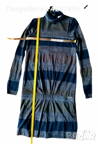 Вълнена рокля Miss Sixty , снимка 9 - Рокли - 53059210