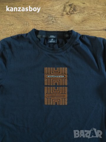Scotch and soda - страхотна мъжка тениска , снимка 2 - Тениски - 41745699