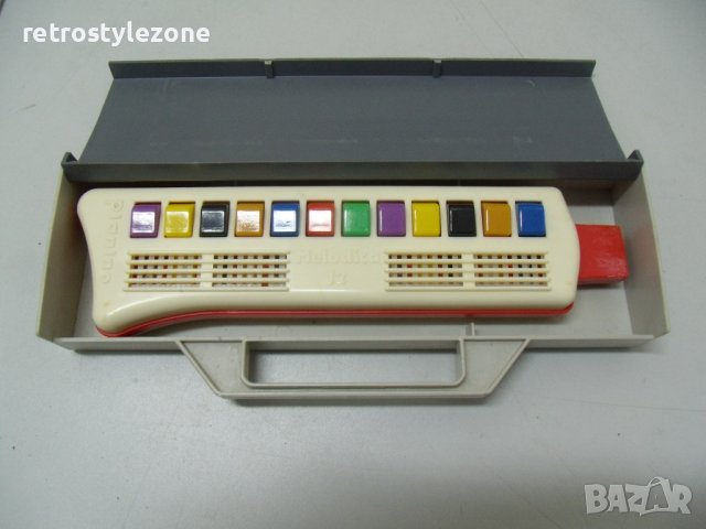 № 6958 стара детска музикална играчка - триола   - pianino - Melodica 12   - с кутия, снимка 6 - Други ценни предмети - 40523573