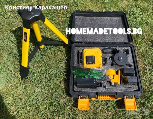 4D ЛАЗЕРЕН НИВЕЛИР с 16 линии StahlMayer, снимка 3 - Измервателни инструменти - 41861660