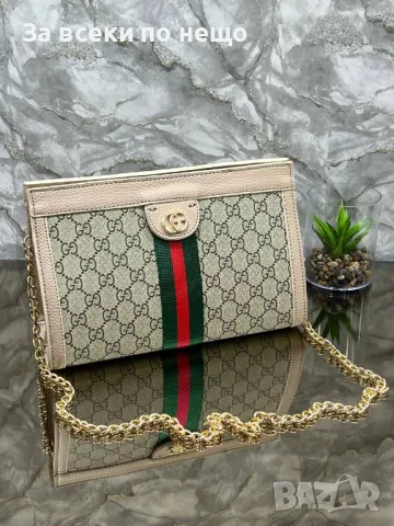 Gucci Дамска Чанта Гучи - Налични Различни Цветове Код D2174, снимка 5 - Чанти - 49425577