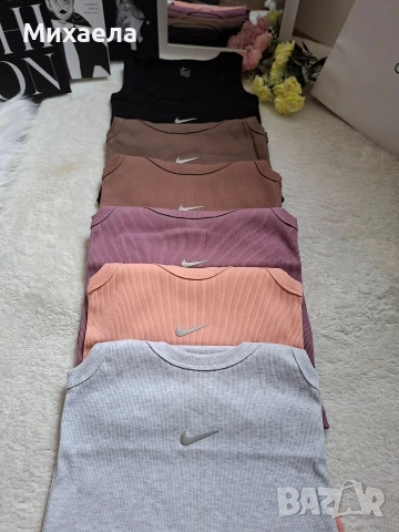 Дамски потници рипс - Nike - различни цветове - 16€, снимка 10 - Потници - 53458900