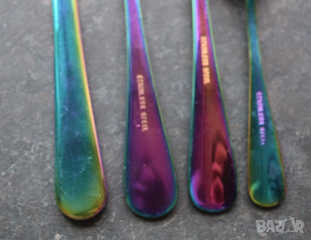 Комплект вилици, лъжици и нож Дъга, снимка 7 - Сервизи - 41312499