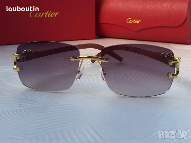 Cartier 2024 мъжки слънчеви очила, снимка 13 - Слънчеви и диоптрични очила - 48018486