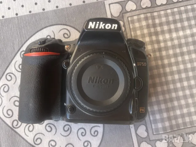 Фотоапарат Nikon D750, снимка 2 - Фотоапарати - 55533055