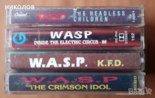 WASP, снимка 2 - Аудио касети - 49729776