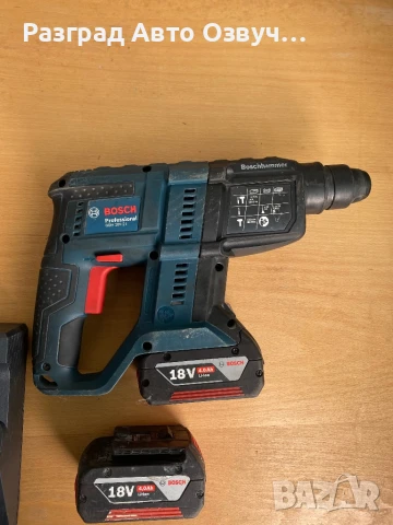 BOSCH GBH 18V-21 - Качествен безчетков перфоратор на Бош, снимка 6 - Бормашини - 50563051