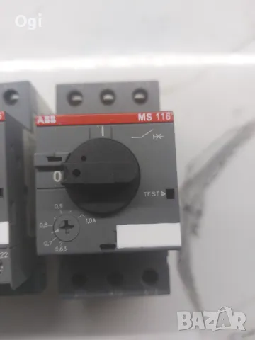 Моторна защита ABB Модел MS116   , снимка 3 - Друга електроника - 48438630