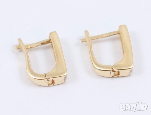 *нови златни обици 48776-3, снимка 7 - Обеци - 39611723