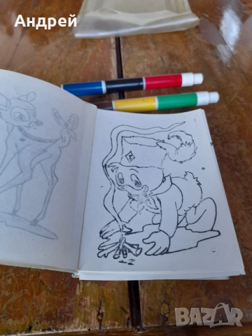 Стара малка рисувателна книжка #3, снимка 5 - Други ценни предмети - 52323701