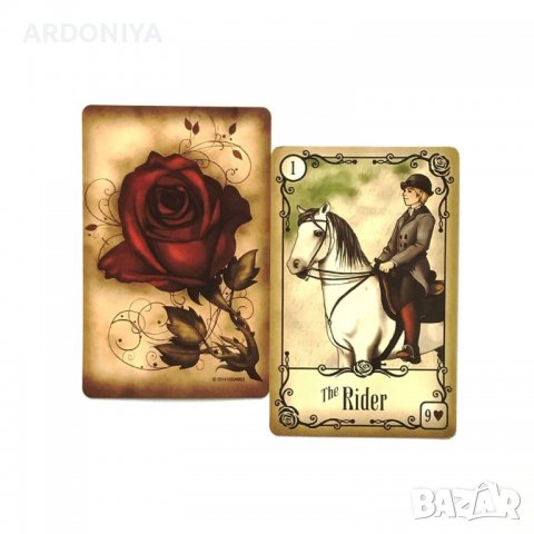 Under the Roses Lenormand - карти Ленорман, снимка 4 - Други игри - 39280159
