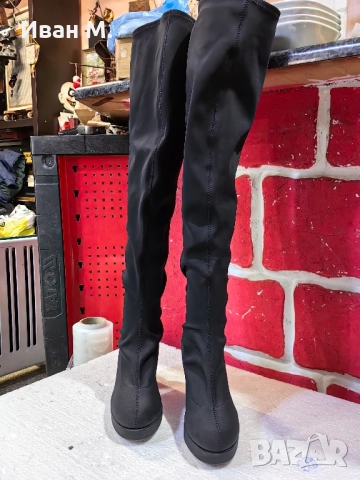 Дамски Чизми нови 37 номер , снимка 3 - Дамски ботуши - 52571175