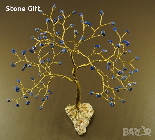 Дръвче Лазурит, Подарък за Жена, Подарък за Мъж, Идея за Сватба, Подарък Кръщене, Кумове, снимка 5 - Други - 34516295